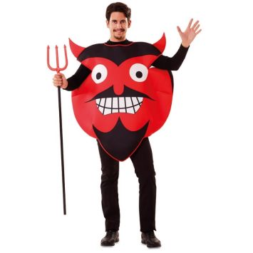 Halloween – Déguisement Adulte – Émoticône Diable