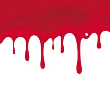 Sachet de 20 serviettes en papier ensanglantées