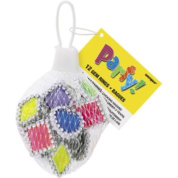 Joujoux - 12 bagues brillantes