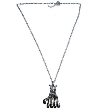 Collier Main de Squelette - Argent