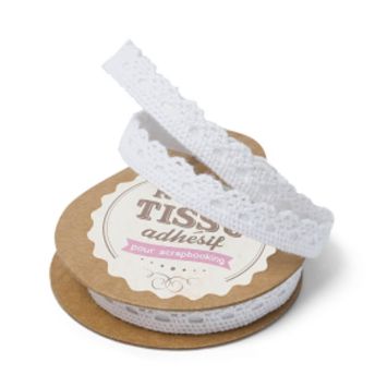 Ruban Adhésif en Dentelle - Beige