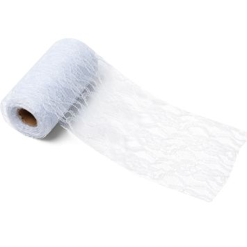 Ruban Dentelle Blanc