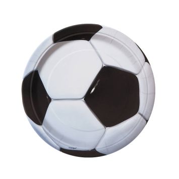 8 assiettes foot carton