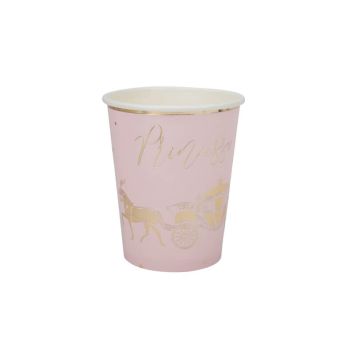 gobelets-princesse-rose-or | jourdefete.com