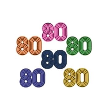 confettis-80s-annees-80-table-decoration | jourdefete.com