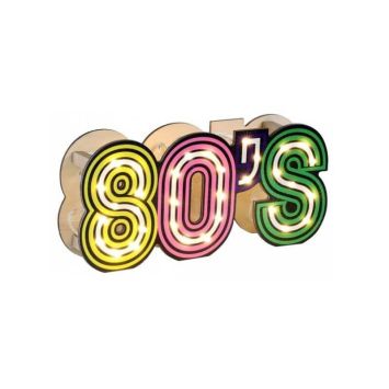 decoration-lumineuse-80s-annees-80-salle-table | jourdefete.com