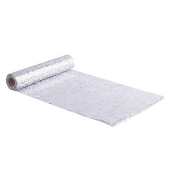 Chemin de Table - Coquettes Paillettes - Argent
