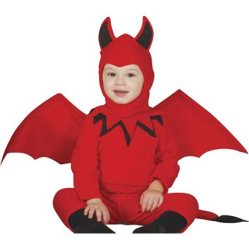 Déguisement Démon de l'Enfer Bébé - Taille au Choix