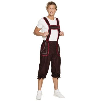 Pantalon à Bretelles Bavarois "Klaus" - Taille L