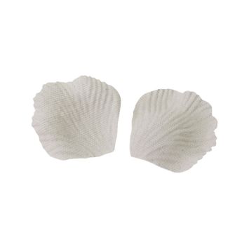 85 pétales de rose en toile avec effet lin à parsemer - Couleur au choix