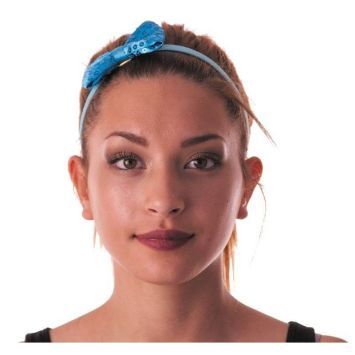 Véritable Noeud Papillon à Sequins - Turquoise