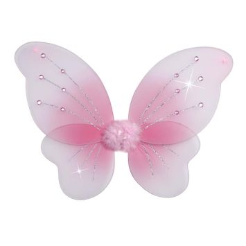 Accessoire de Déguisement Ailes Papillon Roses