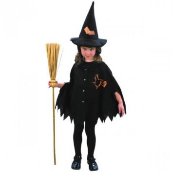Déguisement Fille - Petite Sorcière - Taille 3-4 ans