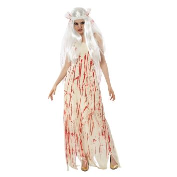 Déguisement Femme Mariée Ensanglantée - Taille Unique