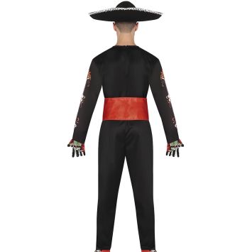 Déguisement de Squelette Mariachi pour homme - Day of the Dead - Taille au choix