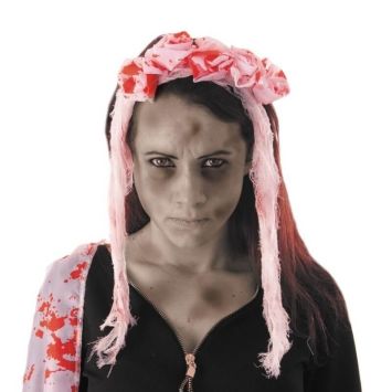 Serre-tête Mariée Ensanglantée
