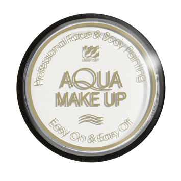 Grand Fard de maquillage à l'eau - Blanc