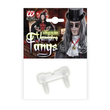 Canines de vampire phosphorescentes