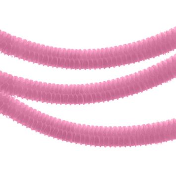 Petites Guirlandes en Papier "Boa" Rose