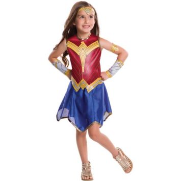 Déguisement Fille Wonder Woman "Justice League" - Taille au choix