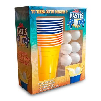 Jeu à boire Pastis pong
