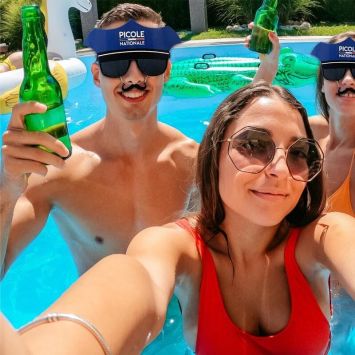 Paire de lunettes Alcool - Picole Nationale