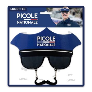 Une paire de lunettes pour ressembler à un vrai gendarme français | jourdefete.com