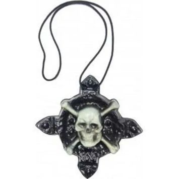 médaillon tête de mort | jourdefete.com