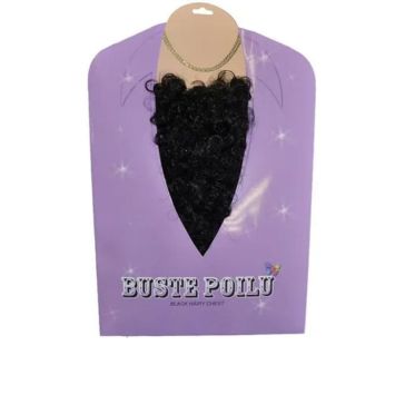 buste poilu noir | jourdefete.com