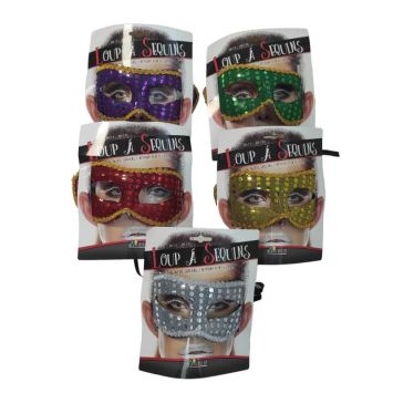 loups sequins couleur aléatoire | jourdefete.com