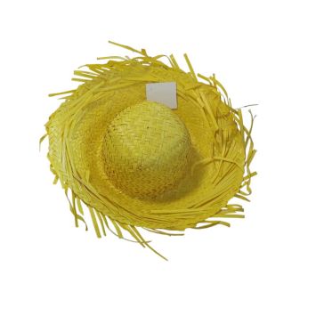 chapeau Tahiti jaune | jourdefete.com