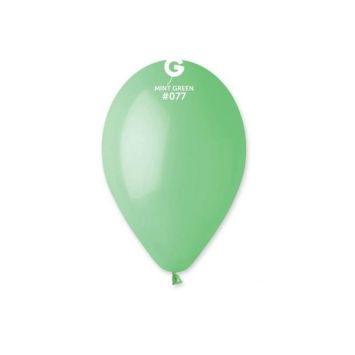 12 Ballons vert menthe de 30 cm | jourdefete.com