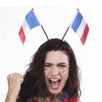 serre-tete drapeau francais | jourdefete.com