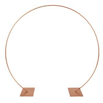 Arceau en métal sur socle - 51 x 51 cm - Couleur au choix