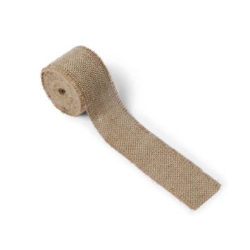 Ruban en jute - Naturel