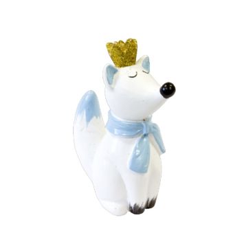 Figurine en Résine - Baby Shower - Renard Bleu | jourdefete.com