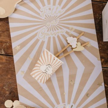 Chemin de table " Fille ou Garçon" - Collection Baby Nude