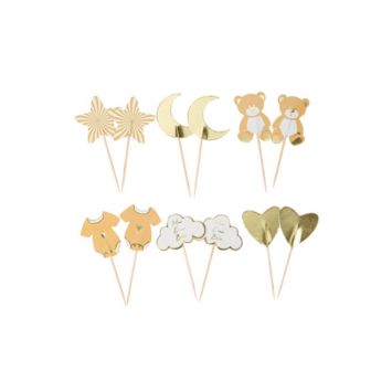 Assortiment de 12 Pics - Collection Baby Nude