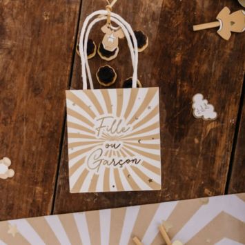 4 Sacs Cadeaux Fille ou Garçon - Collection Baby Nude