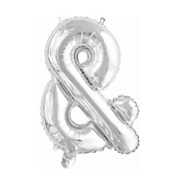 Ballon à air - Symbole & - 35 cm - Couleur au Choix