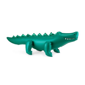 Ballon en aluminium - Crocodile - 126 x 36 cm