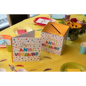 Livre d'Or - Anniversaire Ballons Multicolores