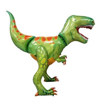 Ballon en aluminium T-Rex 3D - 153 cm