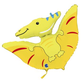 ballon aluminium dinosaure ptérodactyle de 86 cm | jourdefete.com