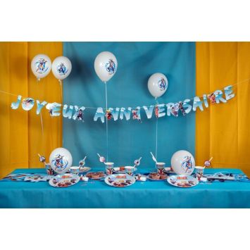 Guirlande de lettres en papier - Joyeux Anniversaire - 2,5 m - Naruto Shippuden ®
