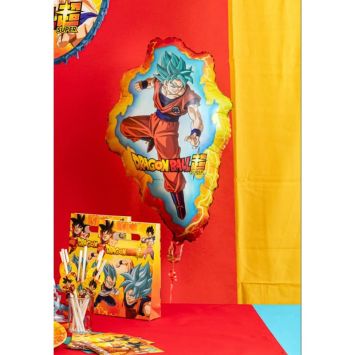 Ballon en aluminium à forme - Son Gokû - 36 x 45 cm - Dragon Ball Super ®