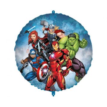 Ballon en aluminium arrondi - Diamètre 46 cm - Avengers™