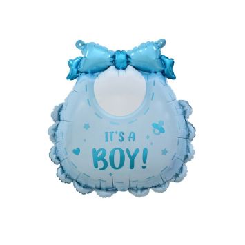Ballon en aluminium - Bavoir de bébé - 62 cm - Modèle au choix