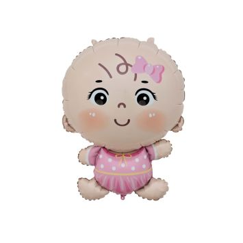 Ballon en aluminium - Bébé - 69 cm - Modèle au choix