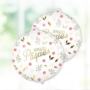 Ballon Métallique - Joyeuses Pâques